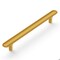 Hickory Hardware Maven Collection Pull 6-5/16 Inch 160mm Center to Center Brushed Golden Brass Finish H078781BGB - alternate 8